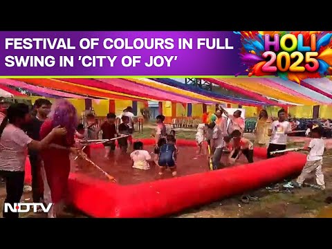 Holi In Kolkata | Kolkata Celebrates Holi: Festival Of Colours In Full Swing In 'City Of Joy'