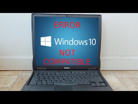 Attempting to install Windows 10 on an old laptop - Will it work?