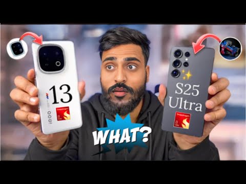 "Samsung Galaxy S25 Ultra vs iQOO 13 ✨ | Full Specs Comparison 🔥📱"