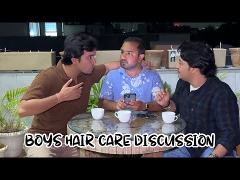 Boys hair care discussion! Ft. @rishabhhshukla