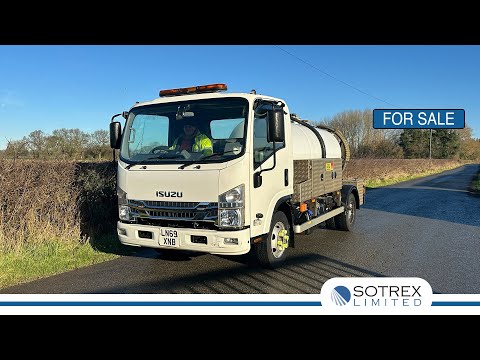 For Sale - New Stock From Sotrex: Isuzu N75 190 4 X 2 VacuumJetter Tanker