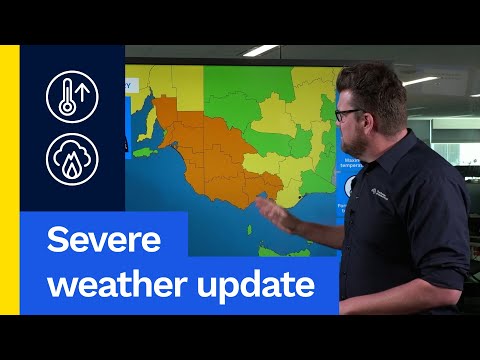 Severe Weather Update Monday 27 Jan: Extreme fire dangers for parts of South Australia and Victoria