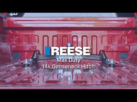 REESE® Max Duty 14K Gooseneck Hitch - Tow A Gooseneck Trailer With Your Half Ton Truck