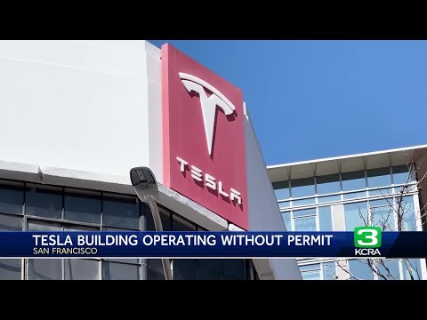 Tesla's San Francisco showroom is operating without permits