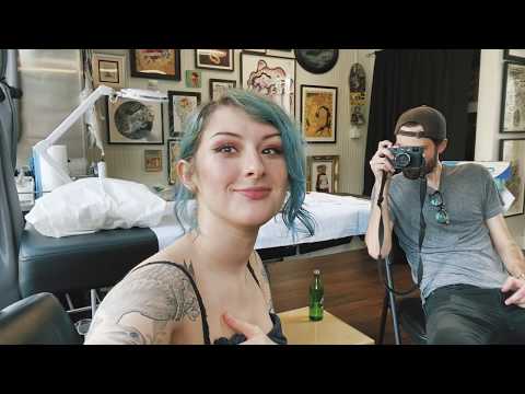 getting my entire back tattooed in 3 minutes