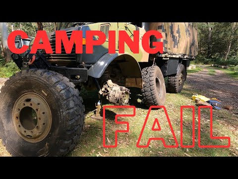 UNIMOG CAMP FAIL