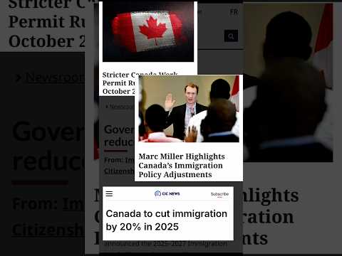 Breaking News ! Canada Immigration Changes for 2025 - 2026 - 2027 | ZESTE IMMIGRATION