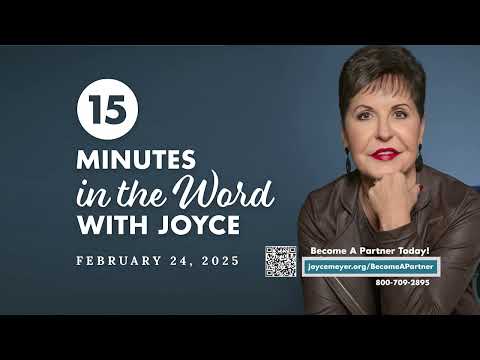 Keys to Breakthrough - Pt 10 | 15 Minutes in the Word with Joyce Meyer