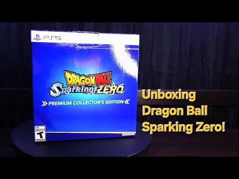 Unboxing Dragon Ball Sparking Zero Premium Collector's Edition!