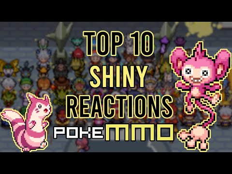 TOP 10 SHINY REACTIONS POKEMMO #pokemmo #pokemon