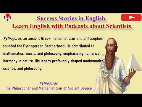 Learn English with Podcasts on Successful People | Biography of Pythagoras | Graded Reader