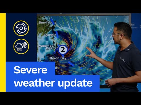 Severe Weather Update 7 March 2025: Tropical Cyclone Alfred Friday afternoon update