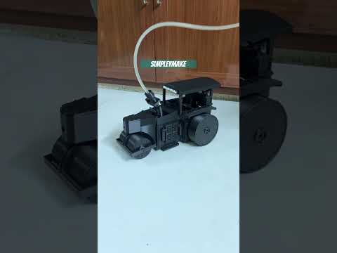 Road roller in India 3d printed model #shorts