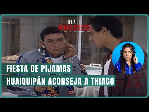 Huaiquipán aconseja a Thiago, su cercanía con Nash lo va a perjudicar  | React Mundos Opuestos