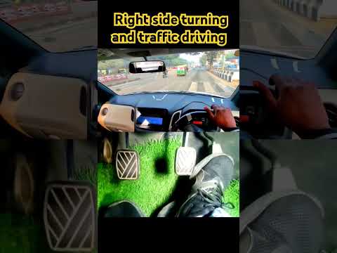 Right side turning and traffic driving #sainicardrive #automobile #cardriving #vanshsaini94