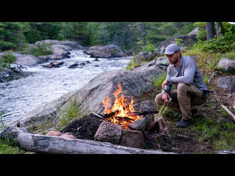 Backcountry Camping on Beautiful Summer River