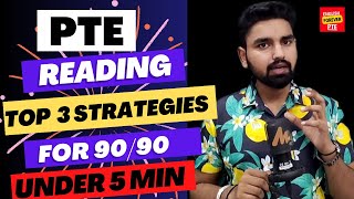 Tips that helped me Score Perfect 90 in PTE Reading | Under 5 minutes |