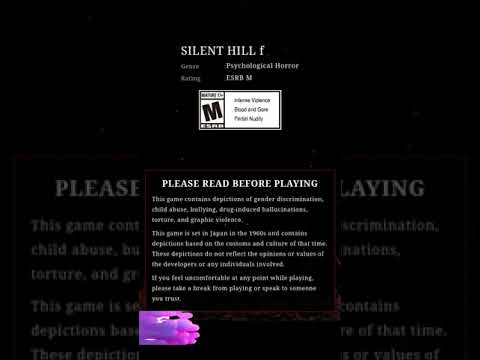 Disclaimer on the silent hill f.. #thesilenthillf #silenthillf #silenthill #game #videogame #ps5