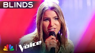 Grace-Miller Moody Lands Four-Chair Turn with Maroon 5's "Sunday Morning" | Voice Blind Auditions