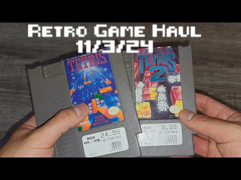 Retro Game Haul (11/3/24)