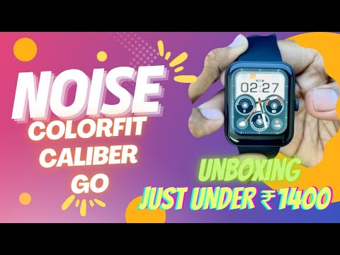 Noise Colorfit Caliber Go | QUICK UNOXING AND REVIEW | Best Smartwatch Under Only 1400 | Best Value!