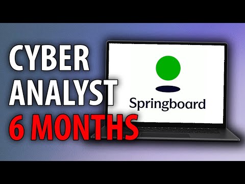 Become a Cyber Analyst in 2024 (Springboard Review)