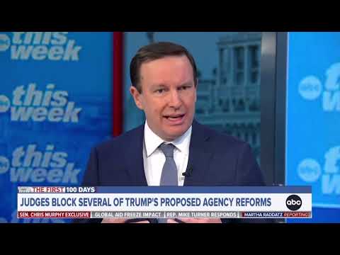 Senator Murphy Joins ABC's This Week With Martha Raddatz