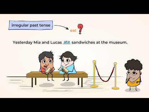 Blast from the past: irregular past tense verbs | MightyOwl Language Arts | 2nd Grade