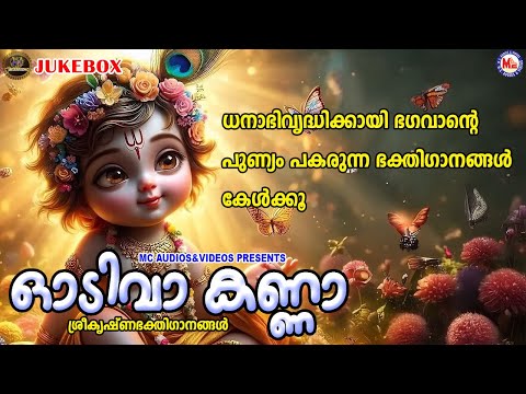 ധനാഭിവൃദ്ധിക്കായി ഭഗവാൻ്റെ പുണ്യം പകരുന്ന ഭക്തിഗാനങ്ങൾ കേൾക്കൂ | Sreekrishna Songs Malayalam