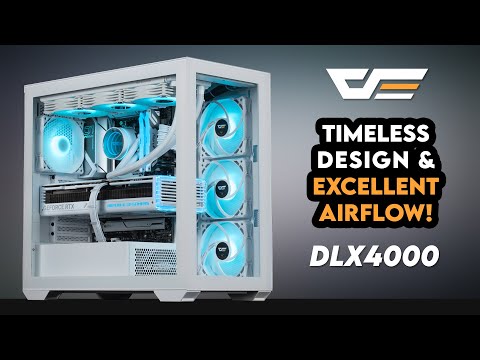 Unknown, but NOT Unworthy! | Darkflash DLX4000 All White Gaming PC Build | RTX 4090, Ryzen 7900X