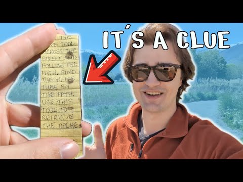 I found a secret note that leads to a Geocache! | GeoTrek