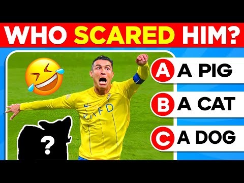 What Happens Next...❓😝 Guess the FUNNIEST Moments of RONALDO!! Football Quiz, Goal Quiz