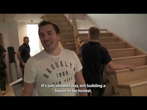 Couple Struggle to Fit a Custom-Made Staircase | Building the Dream | Together TV