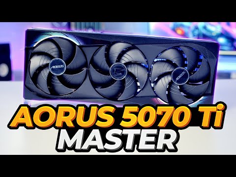 AORUS RTX 5070 Ti MASTER Unboxing