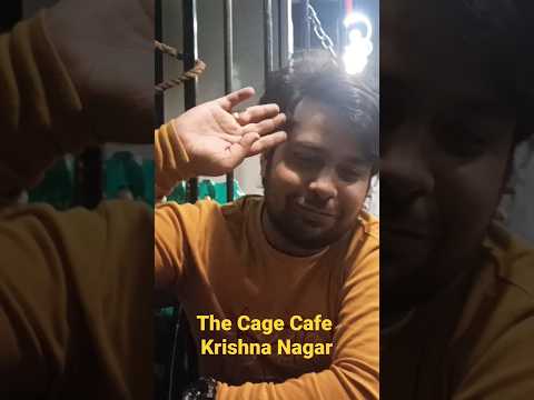 The Cage Cafe - Krishna Nagar #foodie #shorts #ytshorts