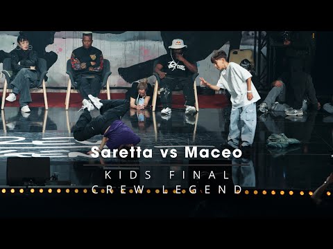 Saretta vs Maceo [kids final] // stance x Crew Legend World Final