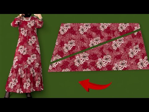 💐 New Idea Summer Trends Dresses ❣️ Very Easy Very Cute Dress Pattern ✂️ Sew Only 20 Minute 💛