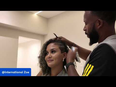 Rio de Janeiro International Zoe Rizz a Hair Style