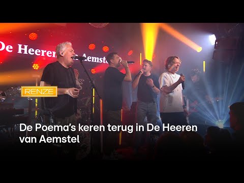 De Poema's keren terug in café De Heeren van Aemstel | RENZE