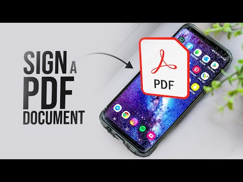 How to Sign a PDF Document on Android (tutorial)