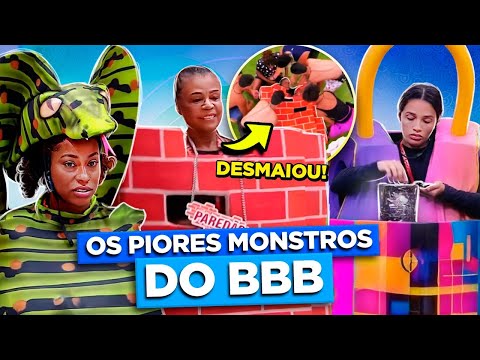 OS PIORES MONSTROS DA HISTÓRIA DO BBB | Diva Depressão