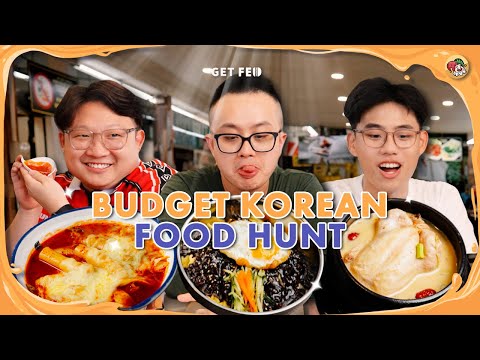 We found a really GOOD Korean Ginseng Soup at a Hawker?! | Get Fed Ep 26