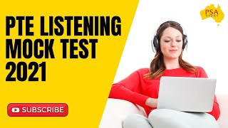 PTE Listening Mock Test with Answers 2021 | How to score 79+ easily in PTE