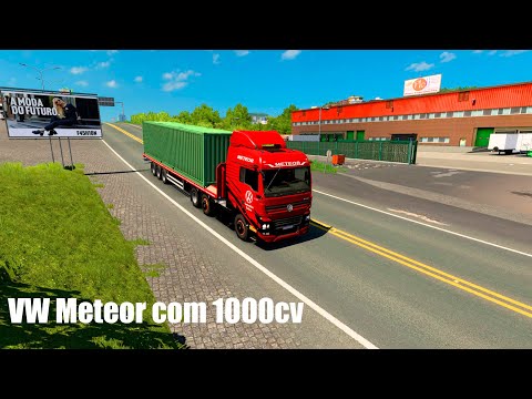 Comprei um VW Meteor com 1000cv - Mods na descrição - Vida Real no Euro Truck #10