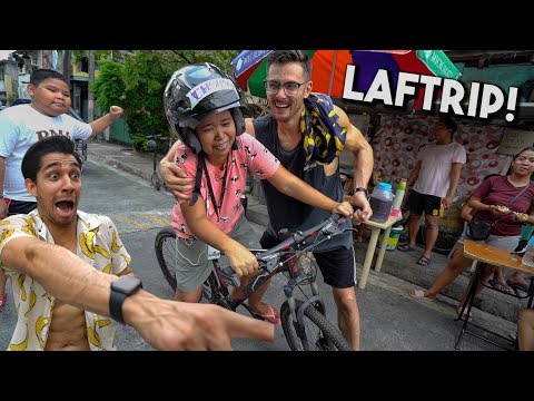 Teaching My Yaya To Ride a Bike (HILARIOUS)