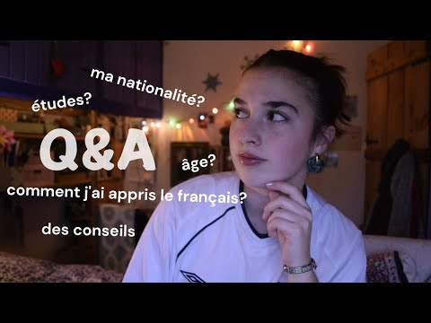 Q&A en français 🇫🇷 (ENG / FR subtitles) - answering all your questions!