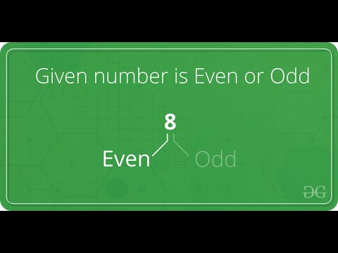 JavaScript - Find Even & Odd Numbers ..😎