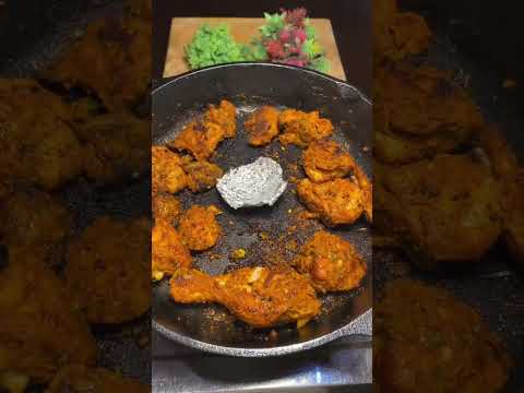 SPICY CHICKEN TIKKA RECIPE #veer #food #shortsvideo #shorts