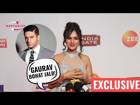 Zee Rishtey Awards: Gaurav Khanna’s Wife’s FUN Banter Wifh Media