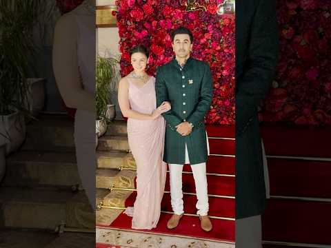 Alia Bhatt and Ranbir Kapoor Steal the Spotlight at Aadar Jain Wedding